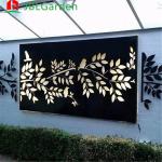 900*1800mm Corten Decorative Panels Outdoor Laser Cut Metal Privacy Screen