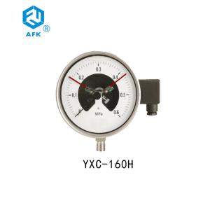 Wholesale Electric Contact Oil High Pressure Nitrogen Gauge , Gas Pressure Gauge Tester from china suppliers