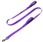 Double Handle Reflective Nylon Dog Leash