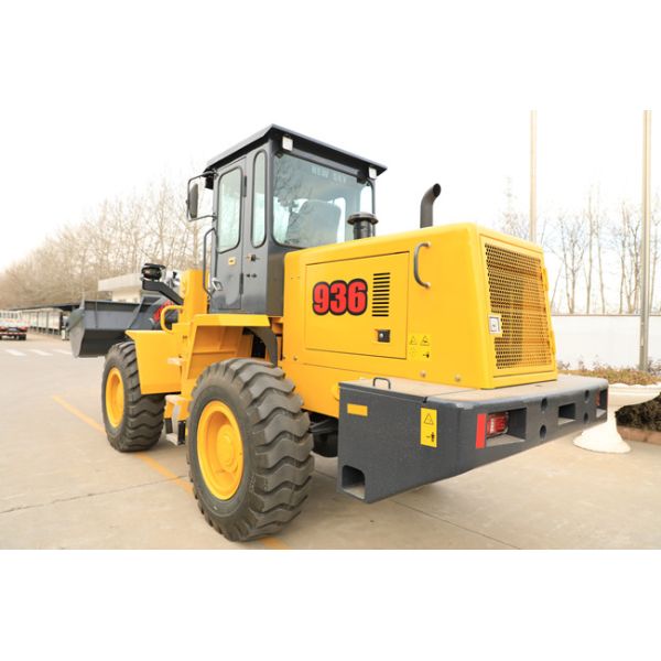 Hydraulic System 3 Ton Wheel Loader With 1.7m³ Bucket Capacity