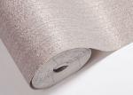 Solid Pattern Washable Vinyl Wallpaper for Living Room / Study room , Embossed