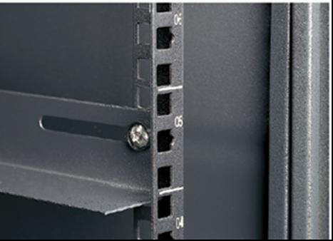 27U Wall-Mounted Network Rack Cabinet with Plexiglass Door and IP20 Protection