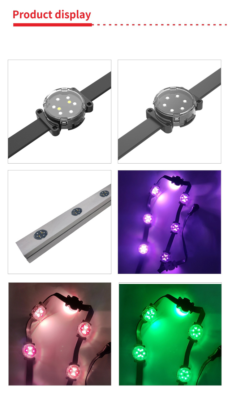 RGBW Led Point Lights 12v for Christmas Holiday Outdoor Factory Lighting