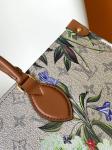 OEM floral Louis Vuitton Onthego Empreinte Silver Coated Canvas Tote Bag