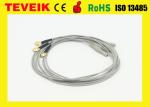 Medical Factory of Neurofeedback EEG Cup Electrode Cable with Gold Plated Copper