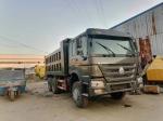 Commercial Vehicle Sinotruck HOWO 6*4 Dump Truck Secondhand Truck 10tires Gray