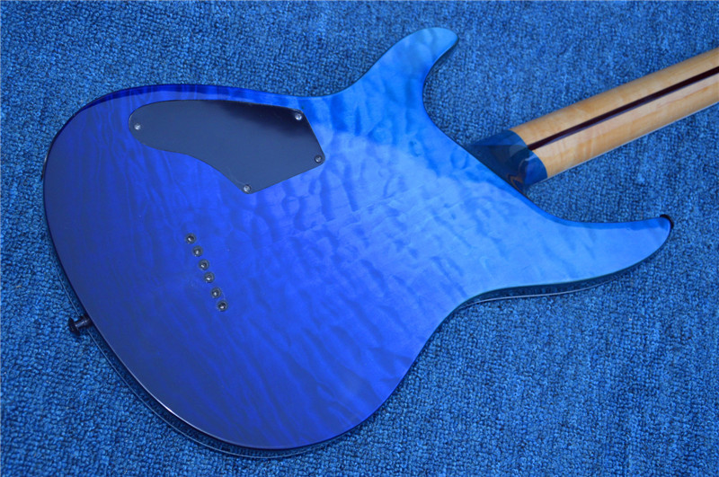 All Real Pictures China ESP/LTD Electric Guitar Ebony Fretboard 24 Frets Quilted Maple Top and Back esp guitar