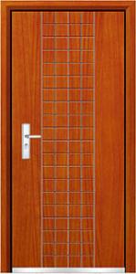 Wholesale steel wood security armored door from china suppliers