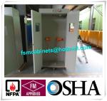 Fire Resistance Gas Cylinder Storage Cabinet , Gas Detector Industrial Safety