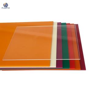 Wholesale 1220x2440mm Color Acrylic Sheet , Cast Process Acrylic Board Customized Color from china suppliers