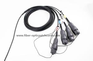 Wholesale Outdoor UL94-V0 Fiber Optic Patch Cord Fullaxs LC To LC 8Core Single Mode 8fiber Patch Cable from china suppliers