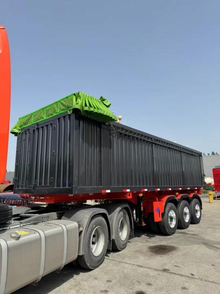 Versatile Flatbed Trailer Cargo Transport Truck Trailer Box Semi-Trailer 8/12