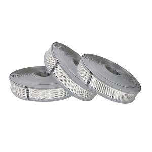 Wholesale No Machine Bending Gray With Hole Color 33.3 Meters Rubber Channel Letter Trim Cap from china suppliers