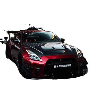 Wholesale Hot 2022 Products GTR R35wide Bodyki Body Kit for Nissan GTR R35 Front and Rear Bumper Spoiler from china suppliers