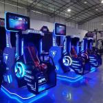 Factory Price Single Seat 360 Rotating Roller Coaster 9D Virtual Reality Cinema