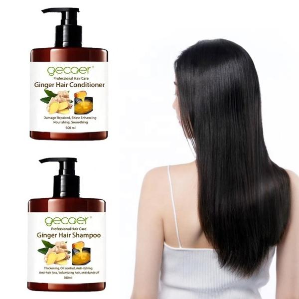 Ginger Shampoo And Conditioner Treatments Natural Organic Hair Care Private