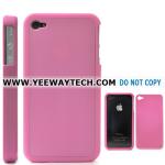 Hard Plastic Snap-on Case Cover for iPhone 4 / 4S (Pink)