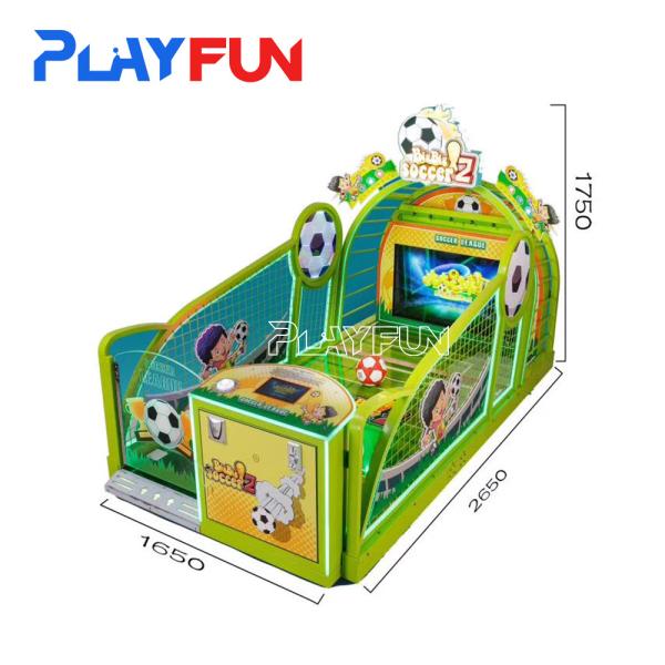 Playfun Soccer Leagual Kids Redemption Game kids football arcade hall game