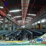 High Strength Railroad Steel Rail Bottom Width 114mm - 150mm GB Standard