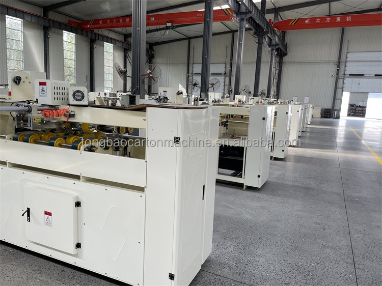 Semi-Automatic Stitcher Double Servo Carton Box Push Plate Corrugated Nailing Machine