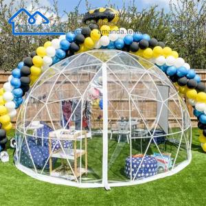 Wholesale Attractive Aluminium Frame Geodesic Dome Camping Tent For Restaurant Or Hotel On Sale from china suppliers