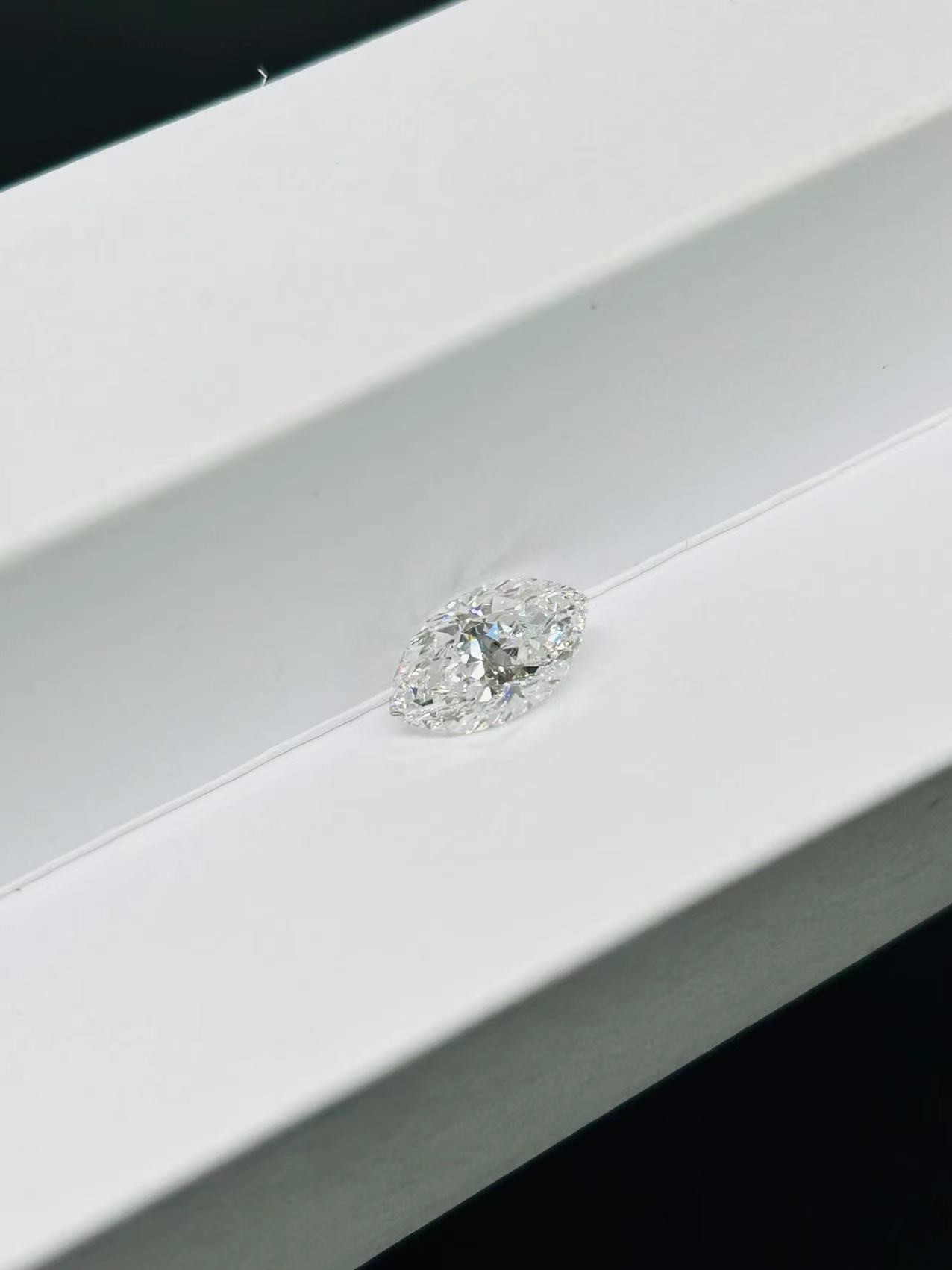 10 Mohs White Marquise CVD Lab Grown Diamond 2ct~2.99ct IGI Certified