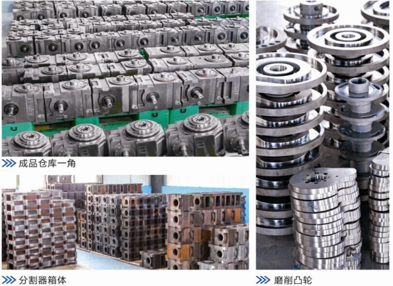 Steel Cam Indexer for Automatic Filling Machine High Precision Rotary Indexing Tables