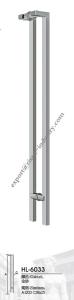 Wholesale Stainless steel door handle HL6033, dia38 X 25 X 1200 from china suppliers