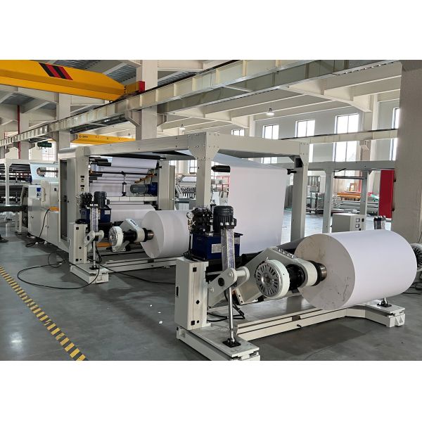 2 Unwinding Rolls Automatic A4 Size Paper Making Machine For Printing Use