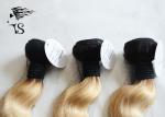 Body Wave Blonde 613 Ombre Real Hair Extensions , Malaysian Curly Hair