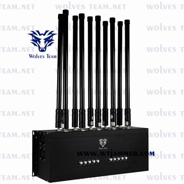 Indoor 16 bands 3G 4G 5G Cell Phone Jammer Lojack Remote Control All Phone Bands
