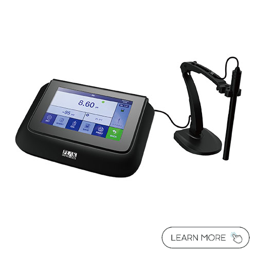 Basic Error ±2%FS 4.3 inch Color LCD Screen Bench Turbidity Meter with LED Light Source