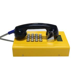 Wholesale Full Keypad Stainless Steel Rugged Jail Phone SIP GSM With Handset from china suppliers