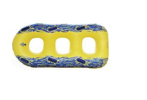 Wholesale Colorful Portable 3 Person Inflatable Tube Three Person Float Tube 249cmx122cm CE EN71 from china suppliers