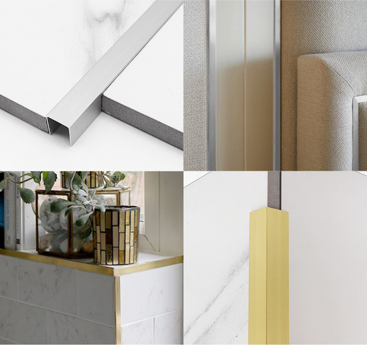 90 Degree Edge 15mm Aluminium Angle Powder Coating Treatment