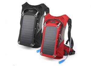 China Custom Solar Powered Laptop Backpack / Solar USB Charger Backpacking on sale