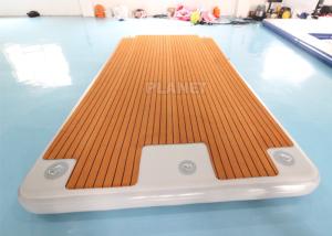 Wholesale CE Drop Stitch Inflatable Water Games Floating Yoga Mat from china suppliers