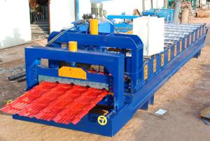 Wholesale Steel Roof Glazed Tile Roofing Sheet Forming Machine With 18 Forming Stations from china suppliers
