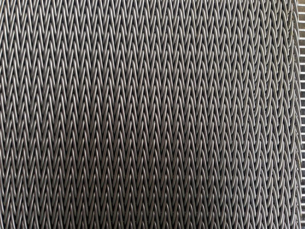 314S 0.50m/min 3.0mm Wire Weave Conveyor Belt For Food Industry