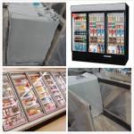 Fireproof Tempered Safety Glass Curved Bending for Fridge Door