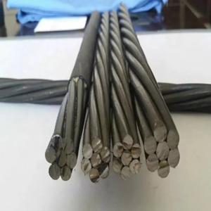 Wholesale PC Strand Overpass Bridge Galvanized Anti Corrosion 6' High Carbon 260KN Antifatigue from china suppliers