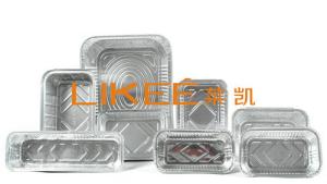 Wholesale Wrinkle Wall Disposable Aluminium Foil Food Container Penetration Resistant from china suppliers