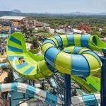 Outdoor Commercial Water Park Swimming Pool Rides Fiberglass Slide