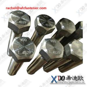 Wholesale 904L bolts nut din1.4539 uranus B6 uns n08904 from china suppliers
