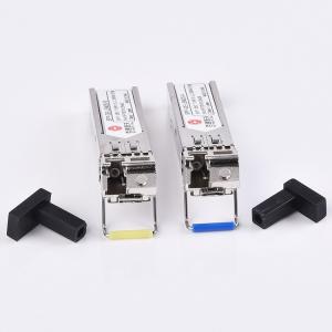 Wholesale 100M LC Single Fiber 1310NM 1550NM 20KM Fiber Optic SFP Module from china suppliers