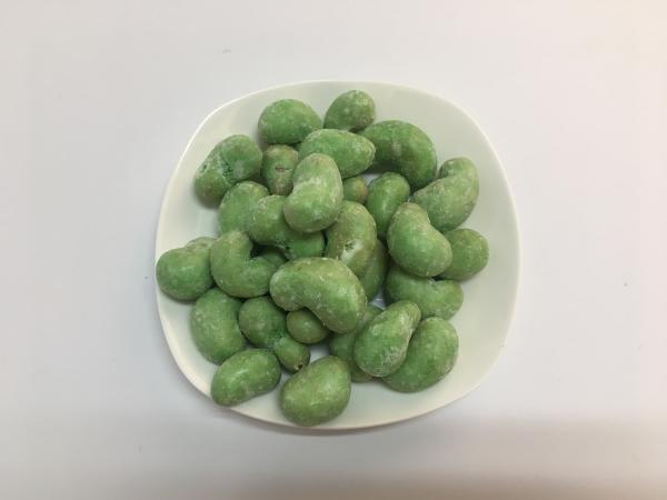 Good Taste Wasabi Coated Cashew Nut Snacks BRC / HACCP Certified Food Healthy