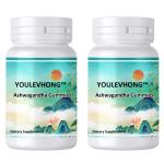 YOULEVHONG Plant Based Ashwagandha Gummies Dairy Free Organic Vegan Ashwagandha