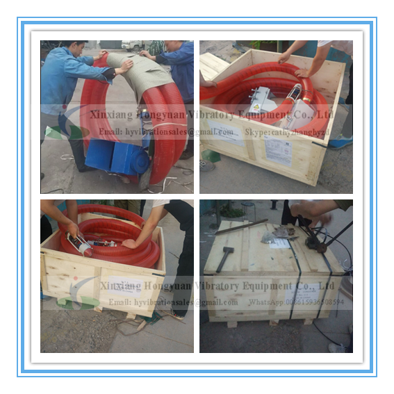 the new typle of bulk metarial auger more faster in speed conveyor machine