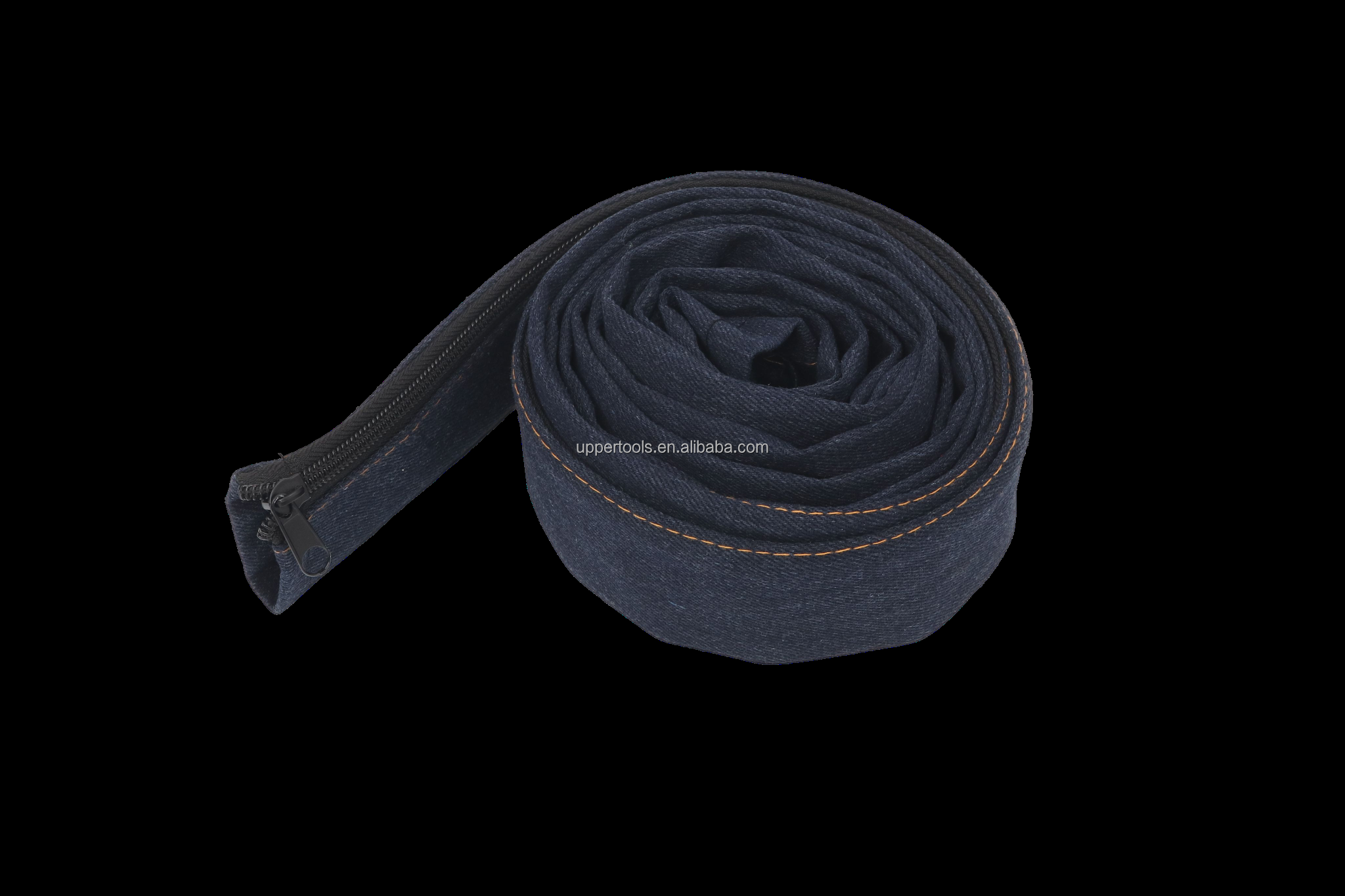 4m TIG Welding Torch Cable Cover With Cowboy Zipper Jacket Style Blue