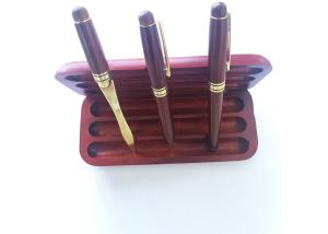 Wholesale Rosewood box with 1 ball pen 1 fountain pen 1 letter opener for gift or promotional. from china suppliers